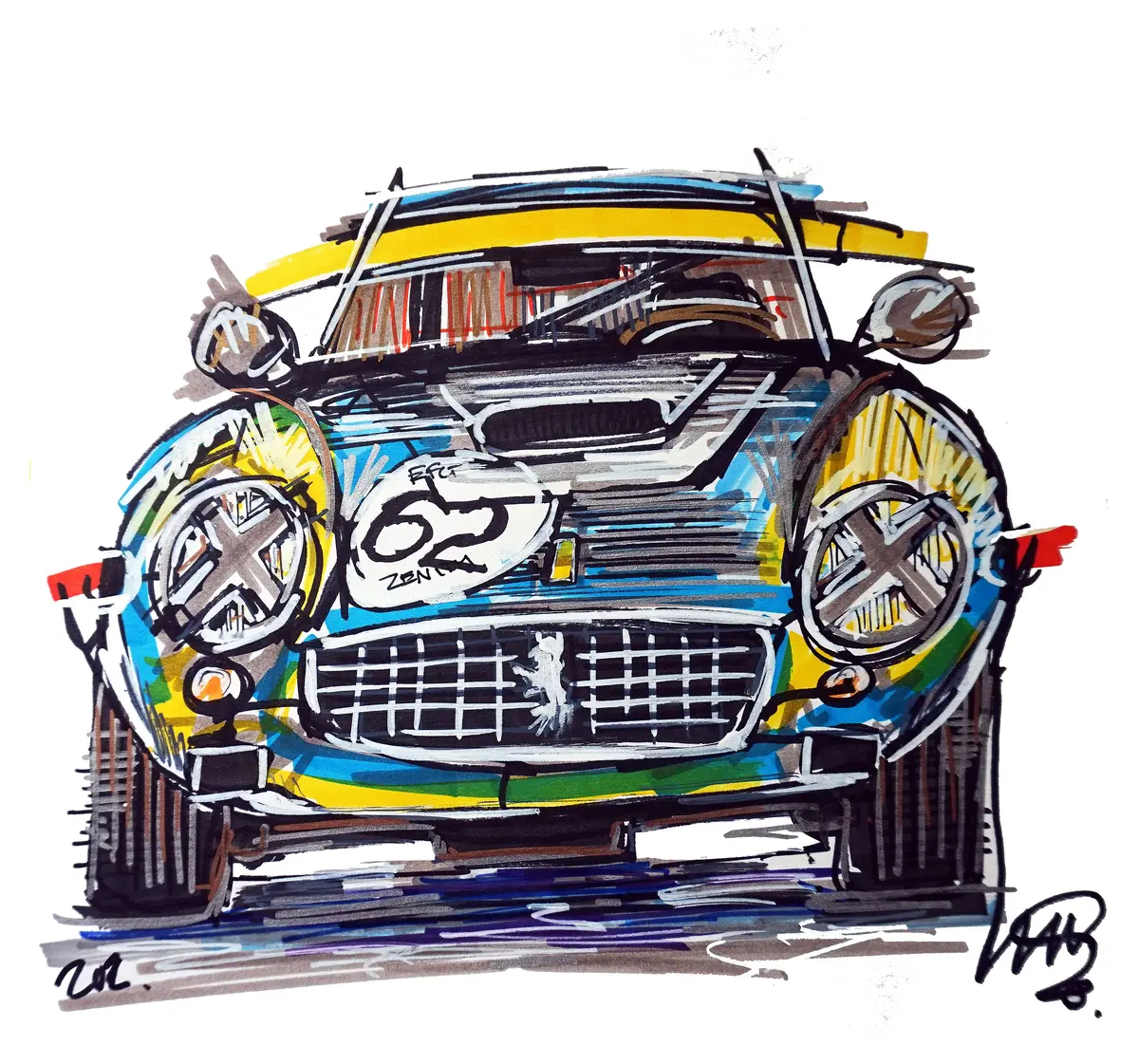 #Continuouscar No.202 | Ferrari Gto 1
