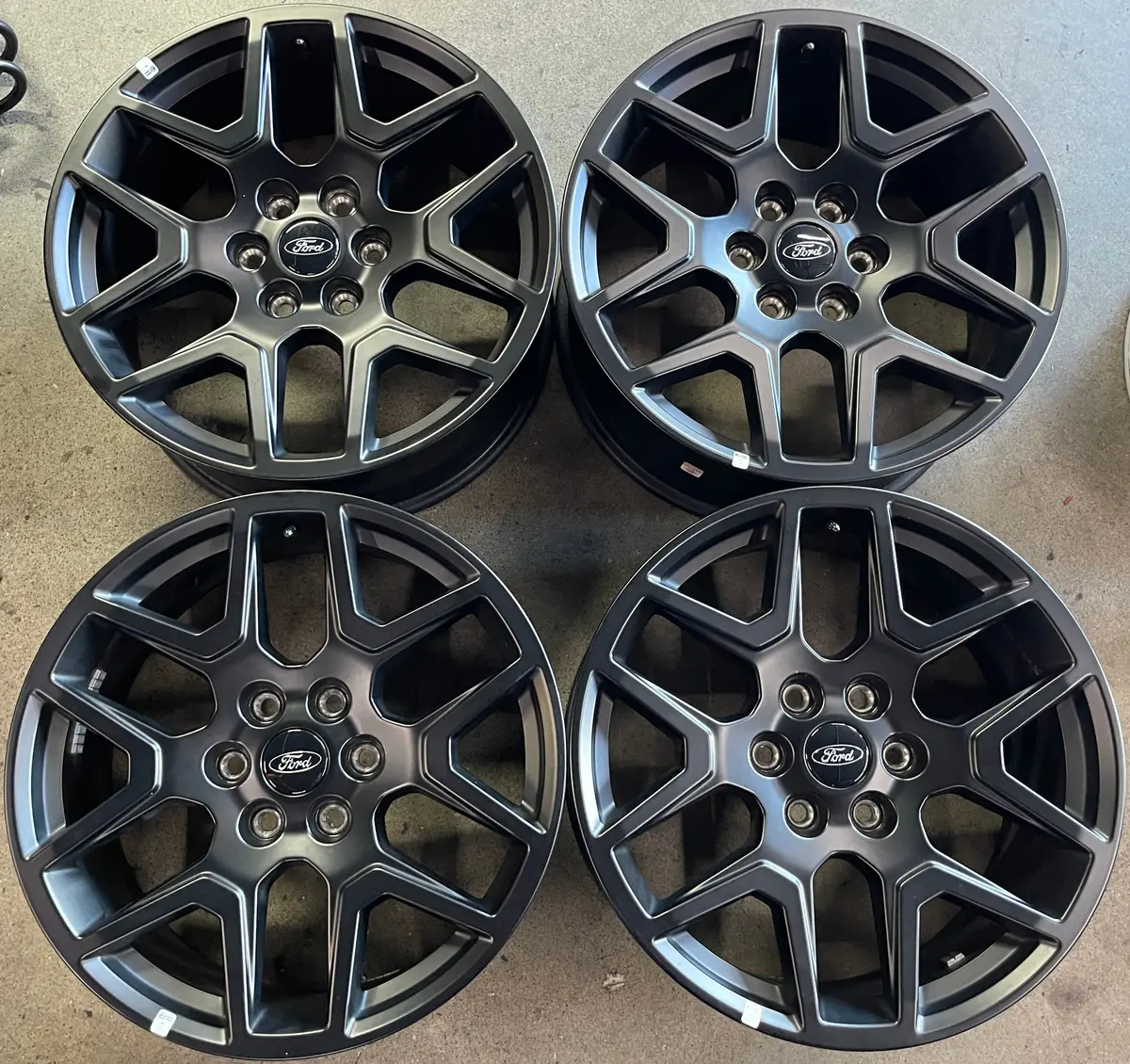 Sold Four 2025 Ford F150 Expedition Factory 20 Wheels Oem Rims Rl341007g Satin Black 1