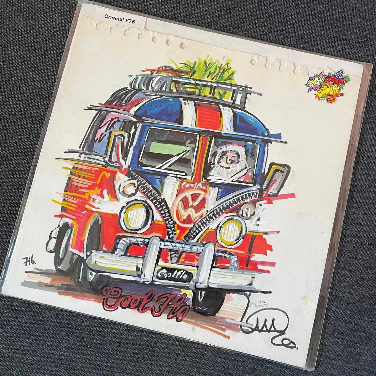 #Continuouscar No.716 | Coolflo Vw Campervan With Santa 1