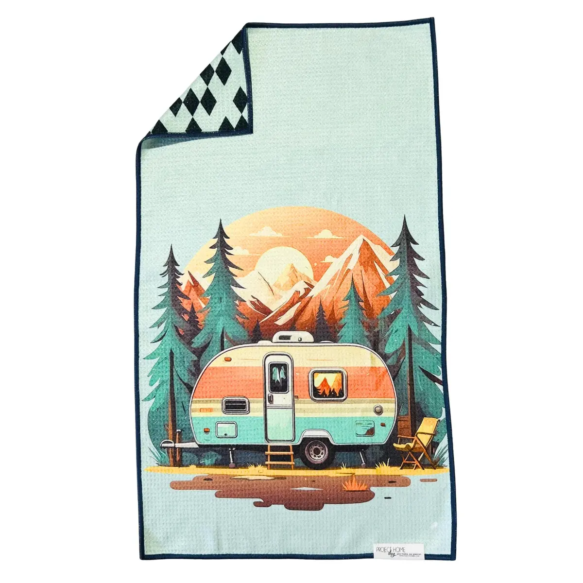 Wanderlust | Waffle Weave Microfiber Towels 1