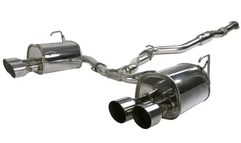 Invidia Q300 Single Layer Stainless Steel Quad Tip Cat-Back Exhaust - Fits 2022-2026 Subaru Wrx 1