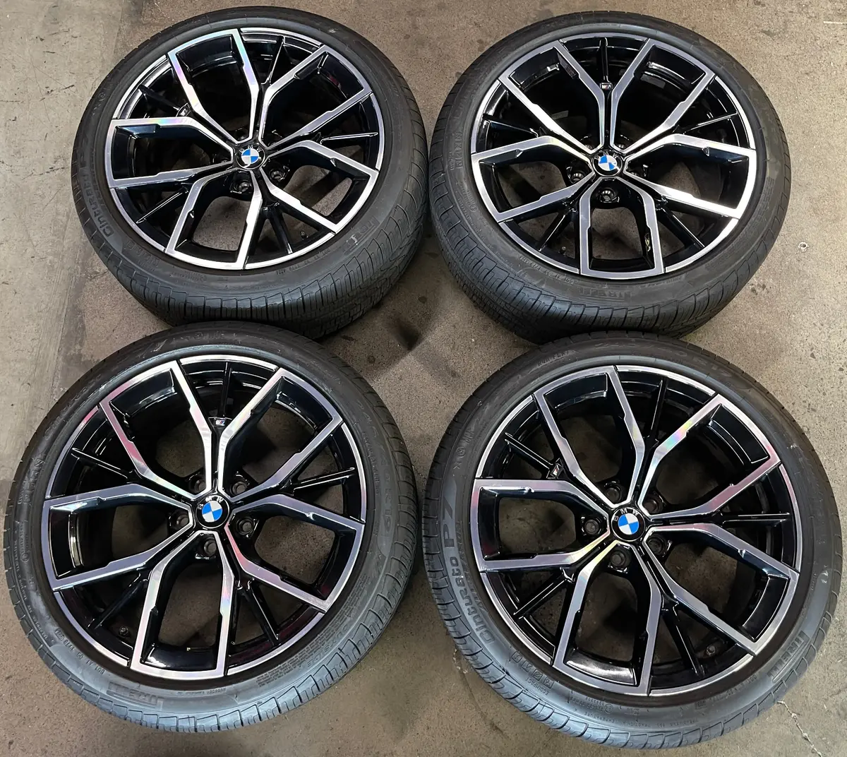 Sold 2019-2025 Bmw M550i Factory 19 Wheels Tires Oem 530 540 550 Rims 86165 Pirelli Rft 1