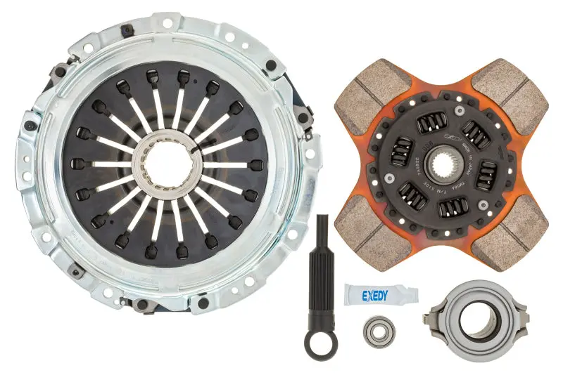Exedy Stage 2 Cerametallic Clutch 4 Puck Disc - Fits Subaru 2004-2019 Wrx Sti / 06-09 Lgt 1