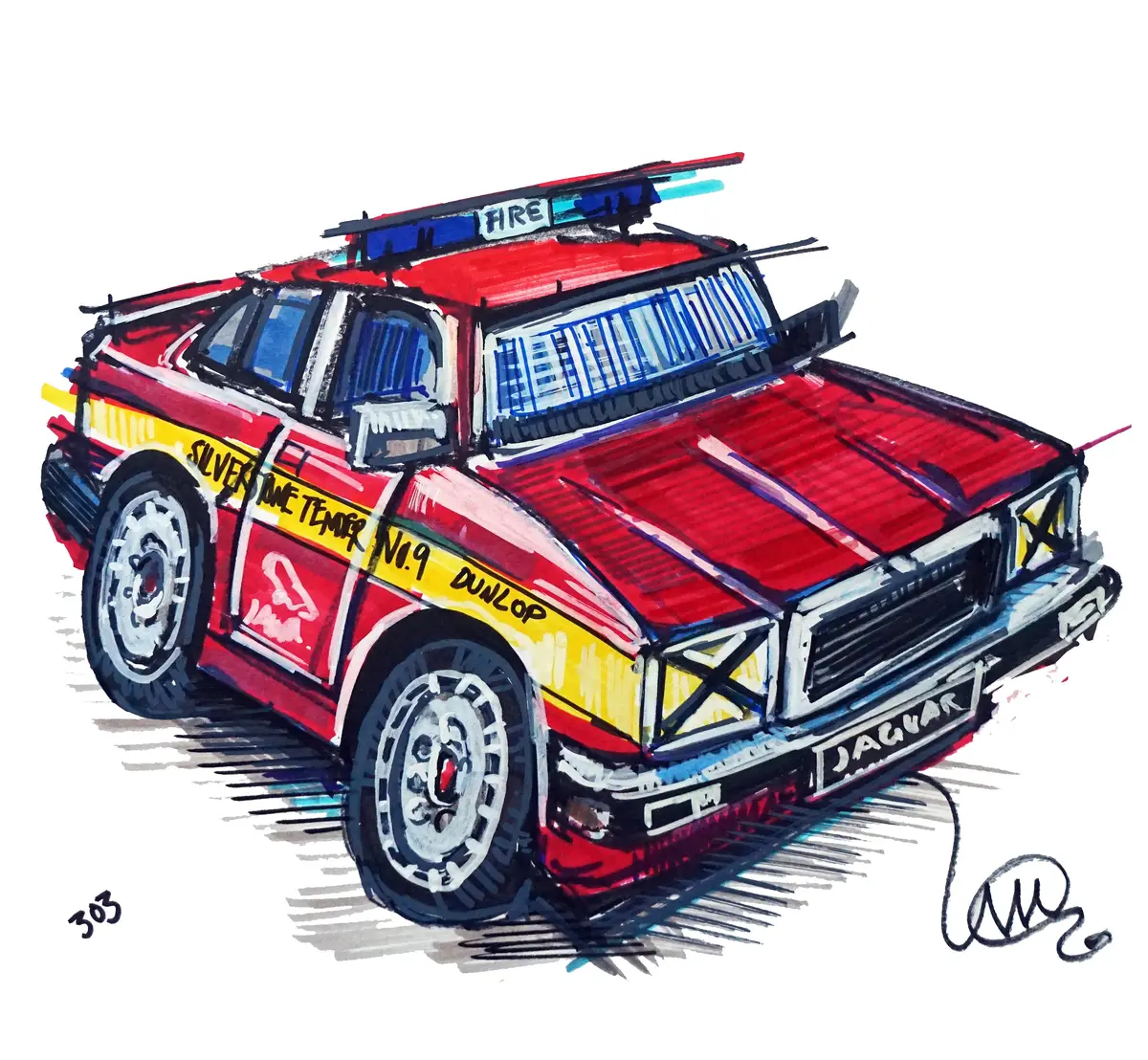 #Continuouscar No.303 | Jaguar Fire Tender 1