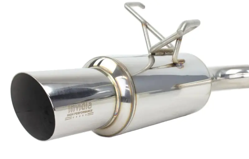 Invidia Single N1 Stainless Steel Tip Cat-Back Exhaust - Fits 2022-2026 Subaru Wrx 1