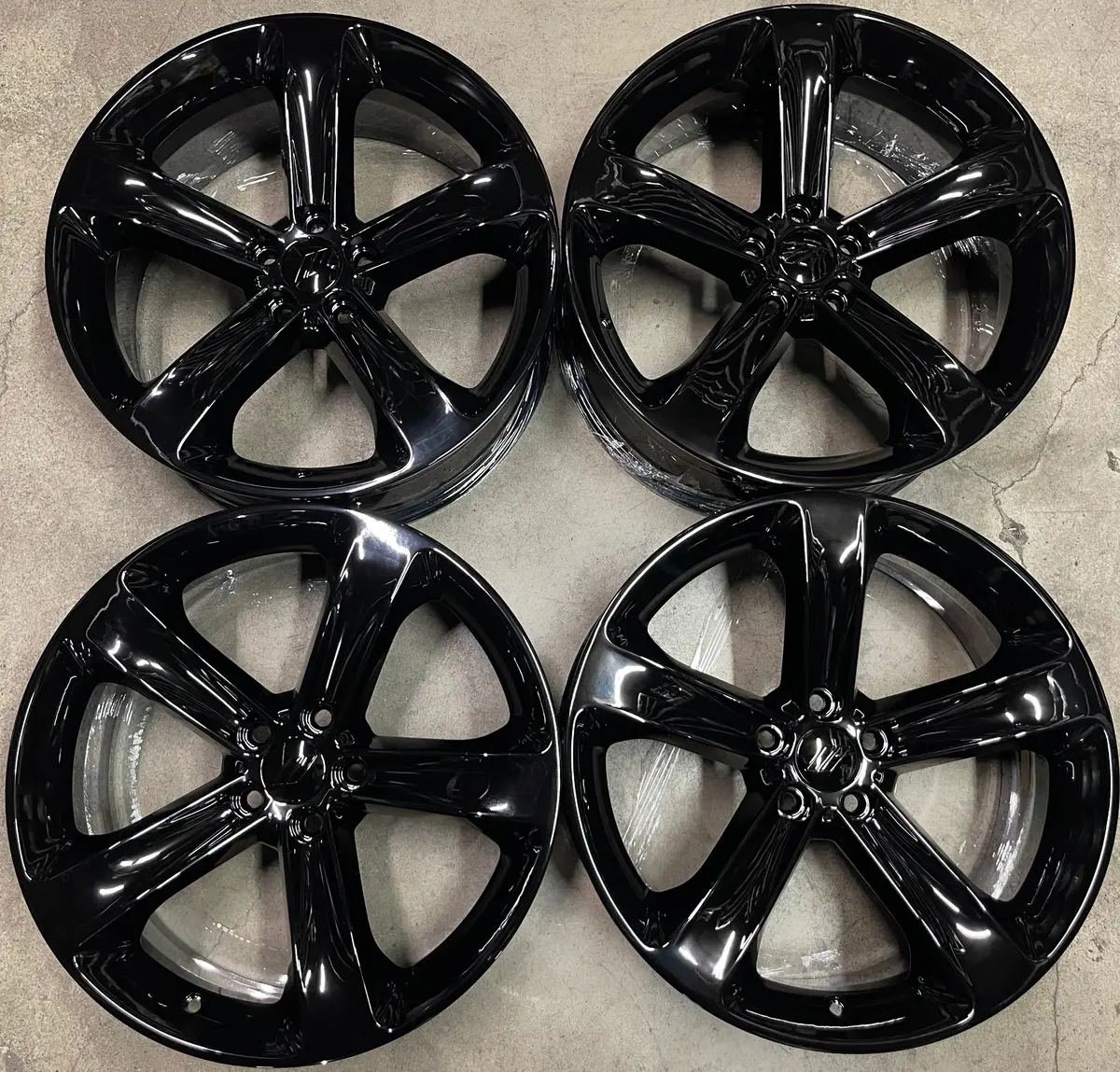 Sold Four 2019  Dodge Charger Factory 20 Wheels Oem 2529 Rims 5Pe92trmab Gloss Black 1