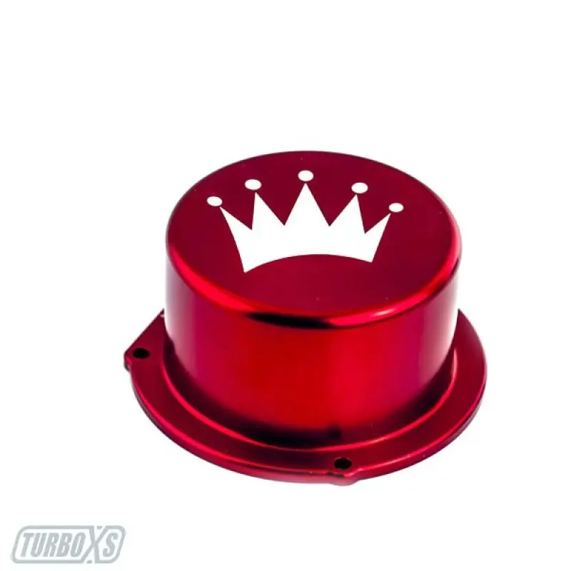 Turbo Xs - Subaru 15-21 Wrx - Billet Aluminum Vacuum Pump Cover (Red) 1