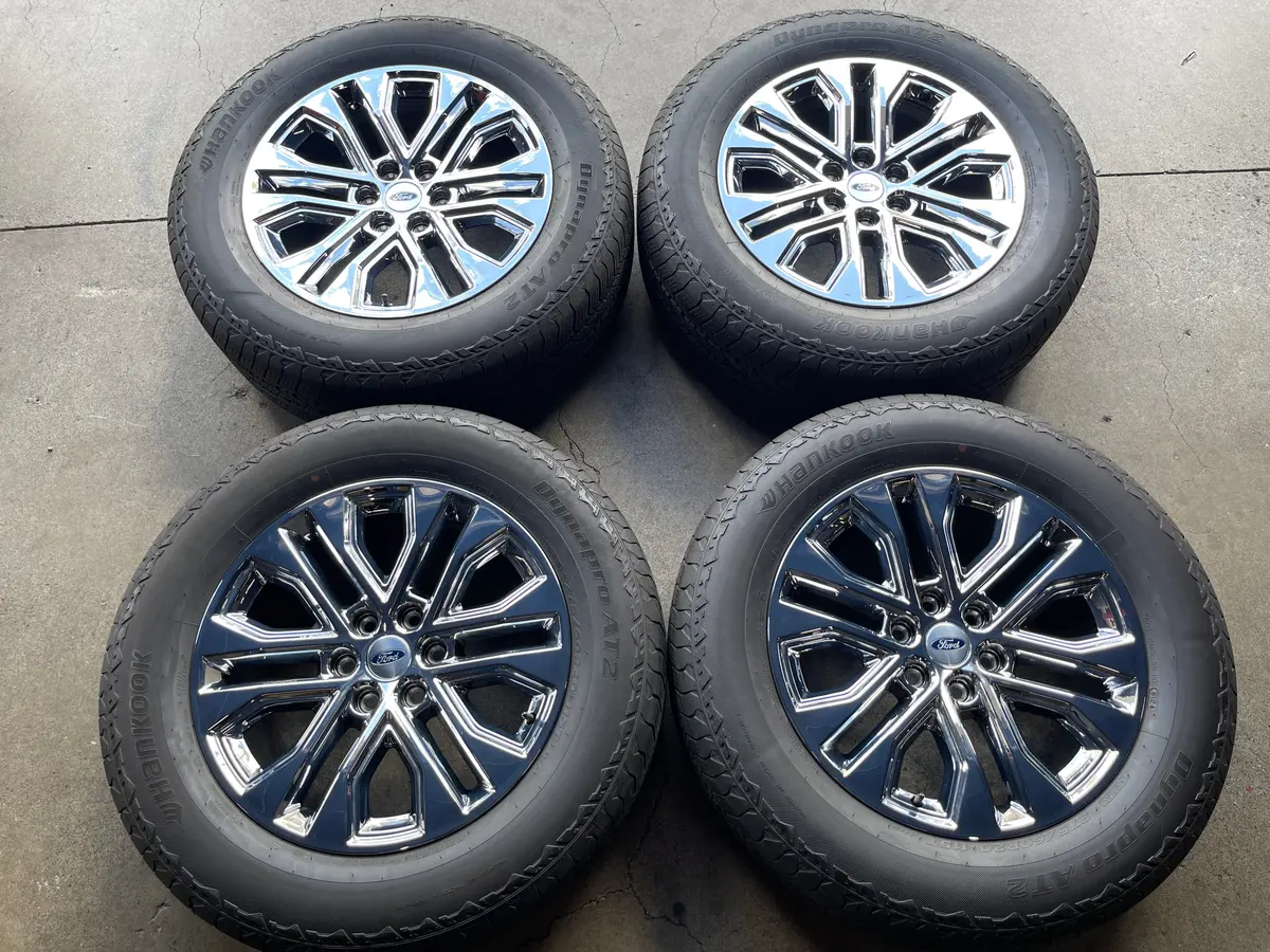 Sold 2025 Ford F150 Lariat Limited Factory 20 Wheels Tires Oem Rims Rl3j1007ba Bright Pvd 1