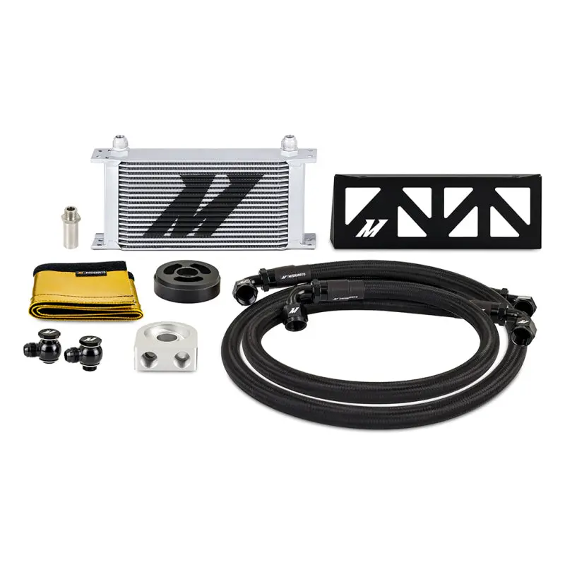 Mishimoto Oil Cooler Kit Silver - Fits 2022-2025 Subaru Brz/Toyota Gr86 1