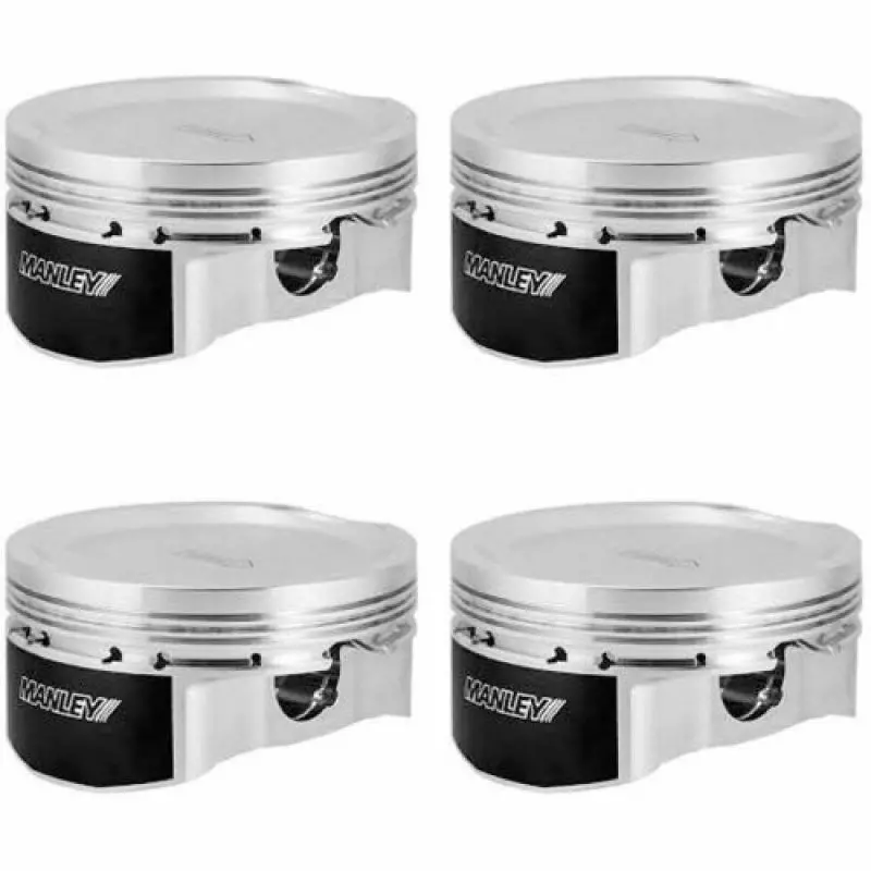 Manley (Ej205) Std Stroke 92Mm Std Bore 8.5:1 Dish Extreme Duty Piston Set With Rings 1