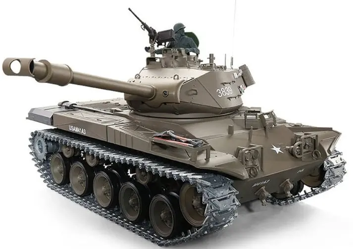 Heng Long V7.0 1:16 U.S.A M41 "Walker Bulldog" Rc Tank Full Pro Version 3839-Full Pro 1