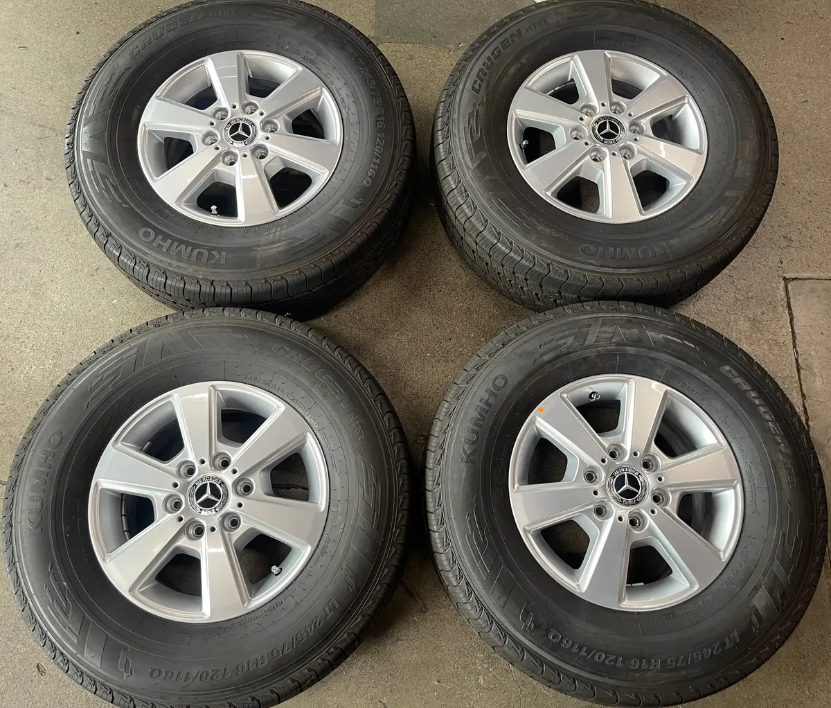 Sold 2023 Mercedes Mbz Sprinter 2500 Factory 16 Wheels Tires Rims 9074012700 Oem 1
