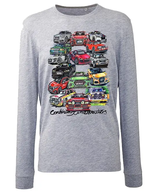 Audi Racing Long-Sleeve Tee – Continuouscar Collection