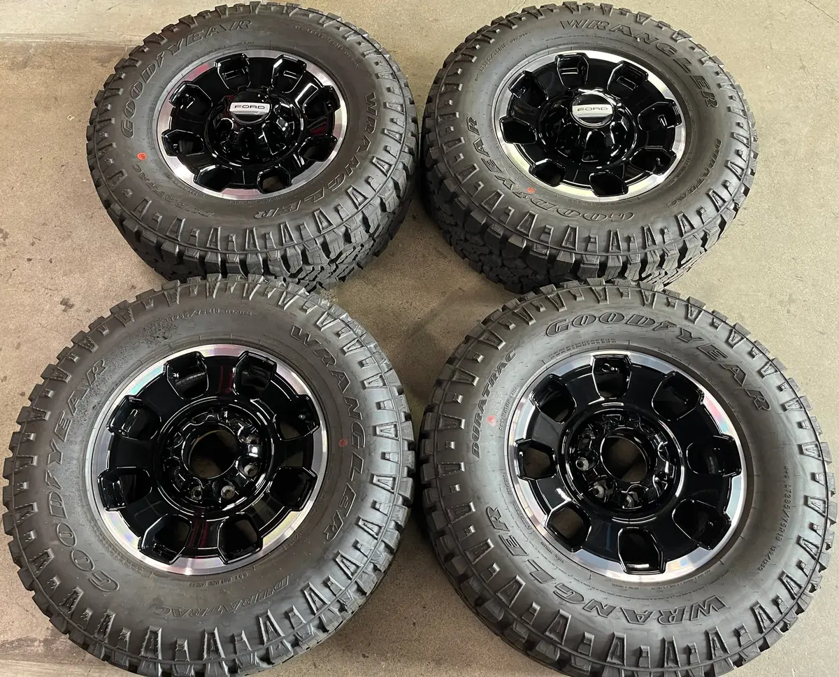 Sold 2025 Ford F250 F350 Tremor Factory 18 Wheels Tires Oem Rims Black 285/75/18 Gdy 1