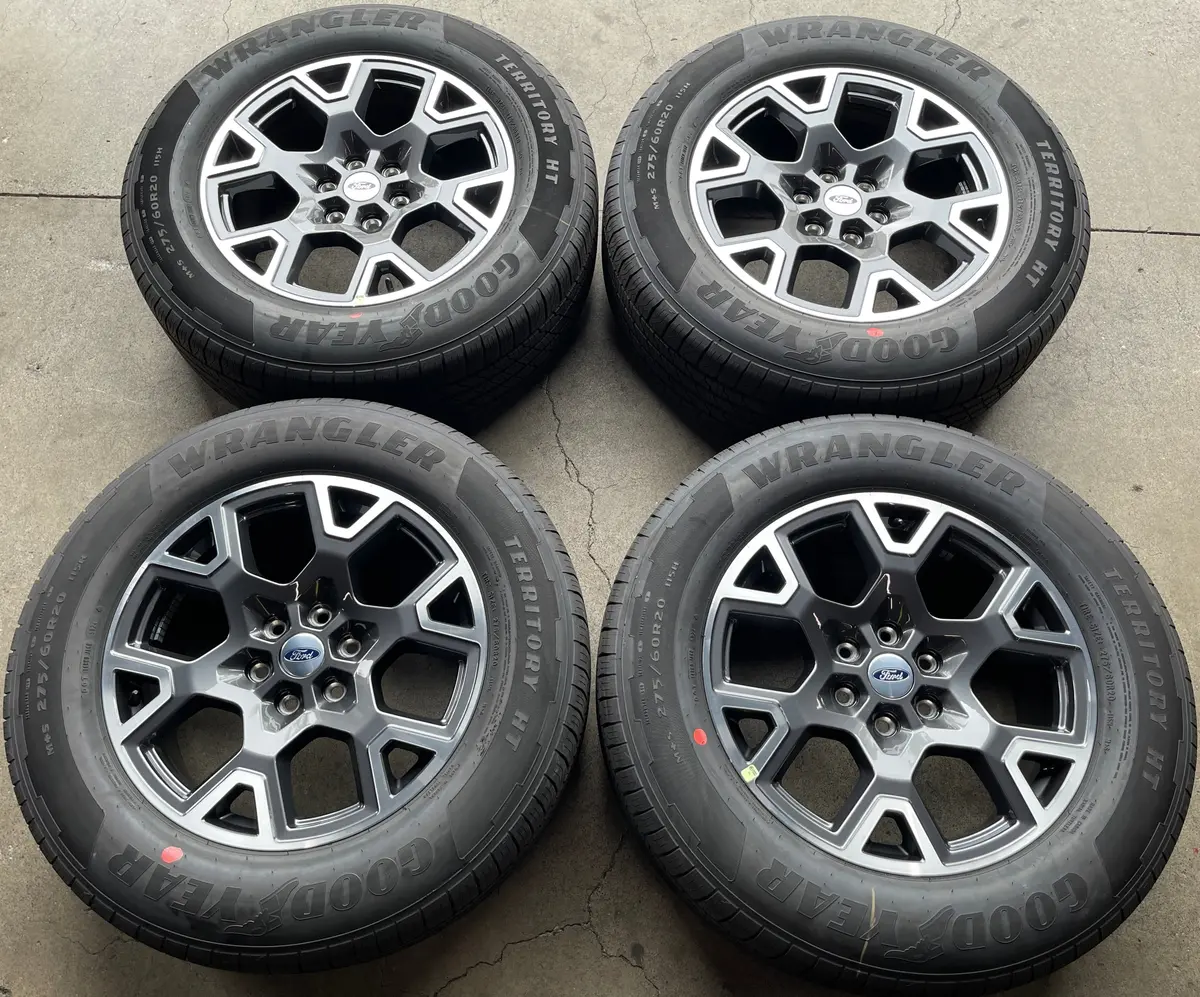 2025 Ford F150 Factory 20 Wheels Tires Oem Rims Rl341007ha Goodyear Fx2 Fx4 1