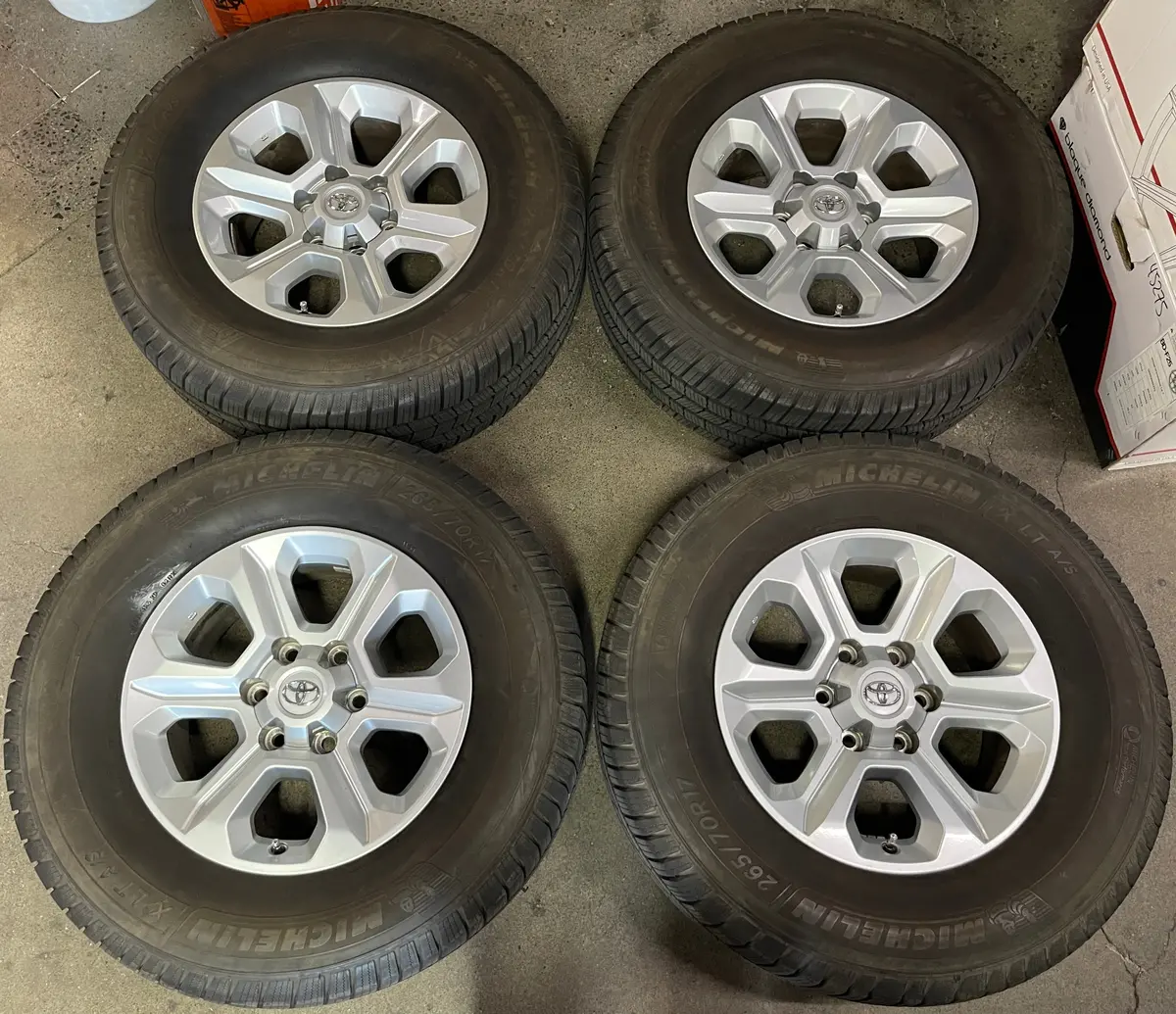 Sold 2018 Toyota 4Runner Factory 17 Wheels Tires Oem 75153 Michelin 265/70/17 Tacoma Fjcruiser 1