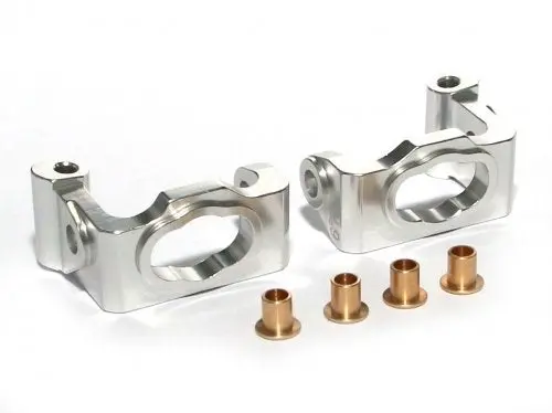 Boom Racing #Br113003s Aluminum Front C-Hub - 1 Pair Silver For Hpi Sprint 2 1
