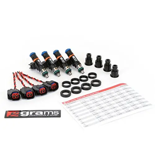 Grams(G2-0550-0500)550Cc Honda/Acura B, D, F, H (Exc D17) Fuel Injector Kit 1