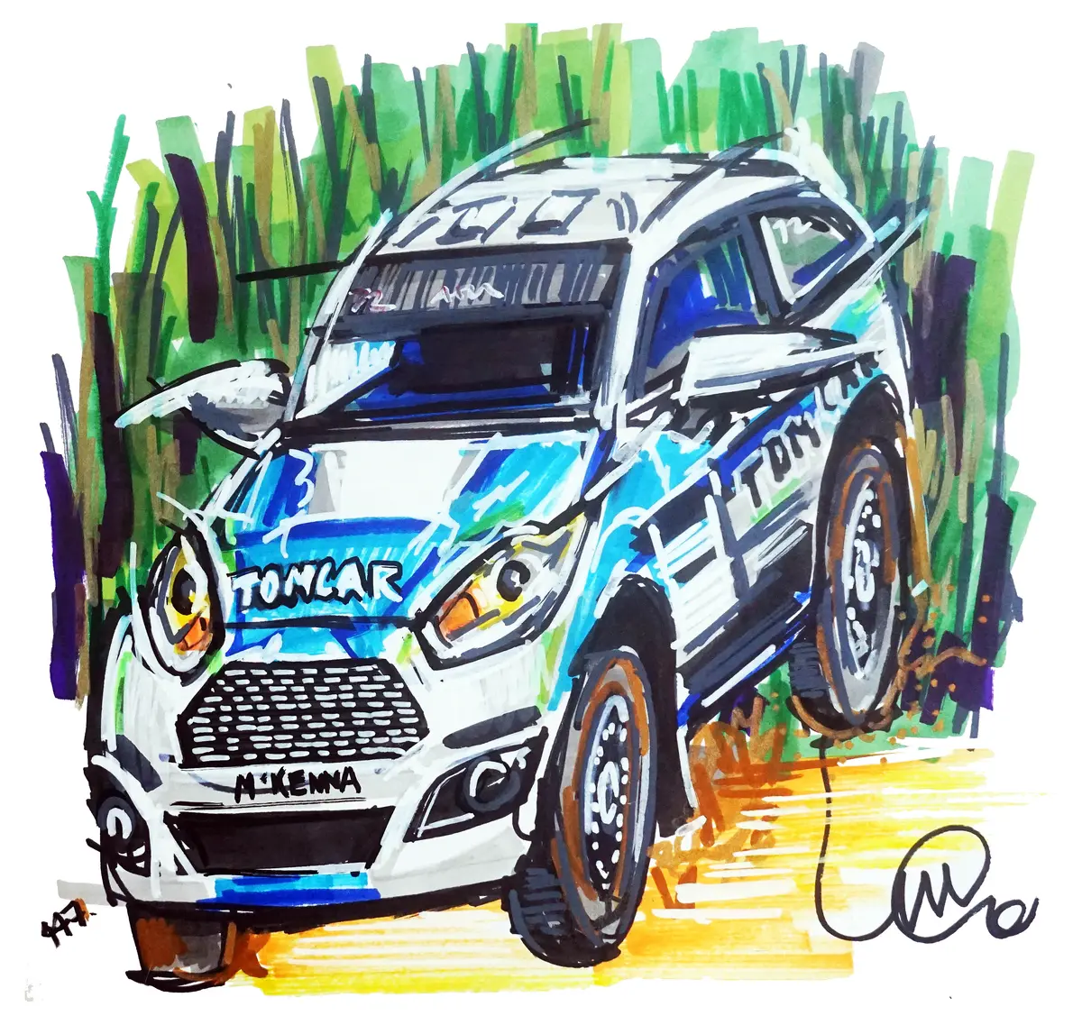 #Continuouscar No.447 | Ford Fiesta Rally Car 1