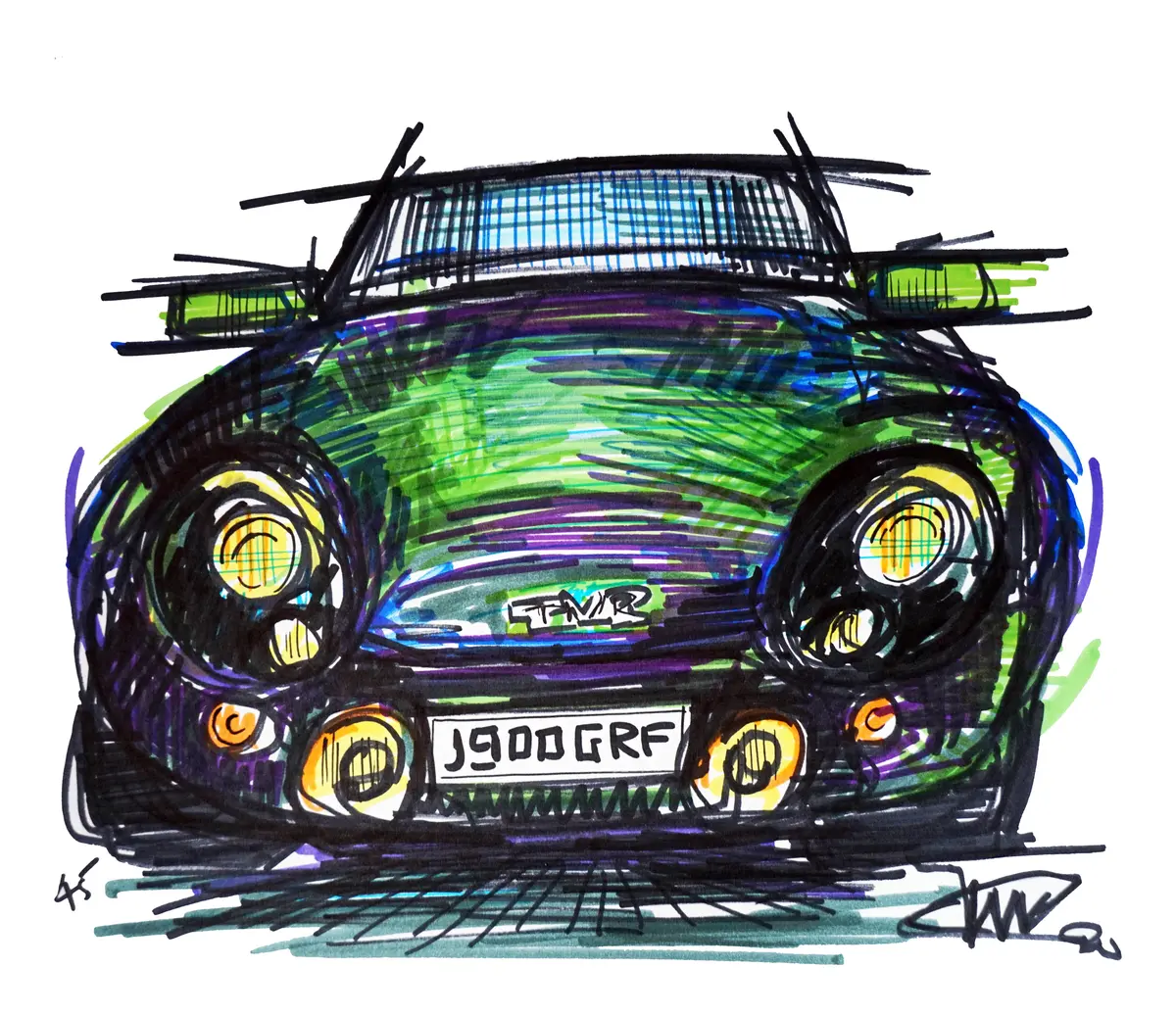 #Continuouscar No.45 | Tvr Griffith 1