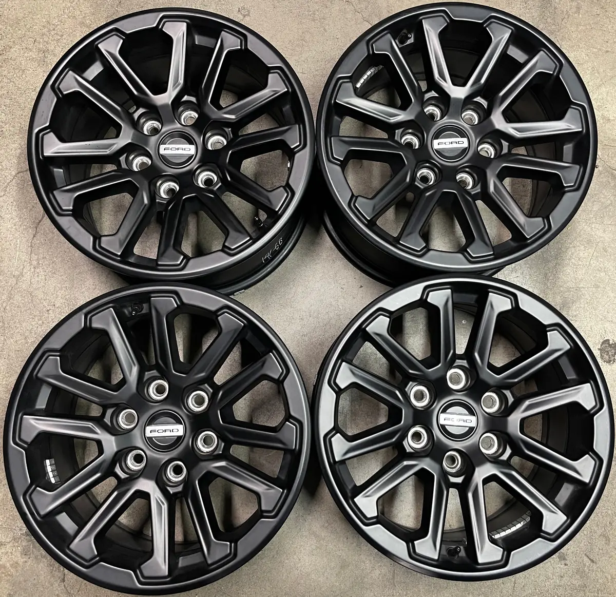 Sold Four 2025 Ford F150 Raptor Factory 17 Wheels Oem Rims Rl3v1007ab Black Fx4 1