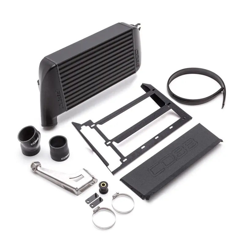 Cobb 15-18 Subaru Wrx Top Mount Intercooler - Black Core 1