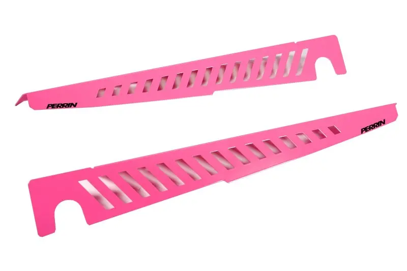 Perrin Fender Shroud Set Hyper Pink - Fits 22-25 Subaru Wrx 1