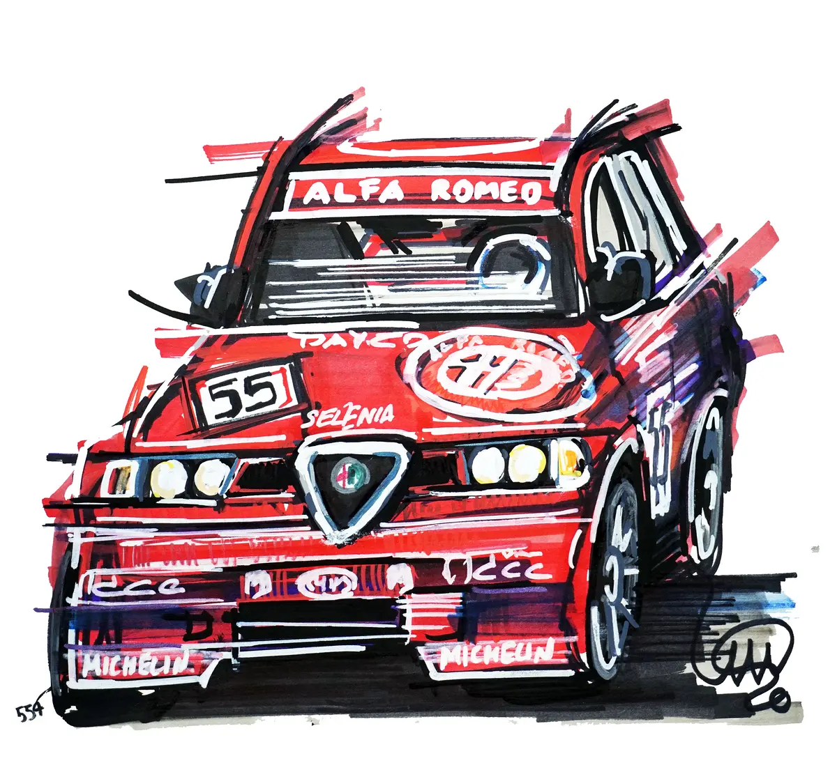 #Continuouscar No.554 | Alfa Romeo 155 Btcc 1