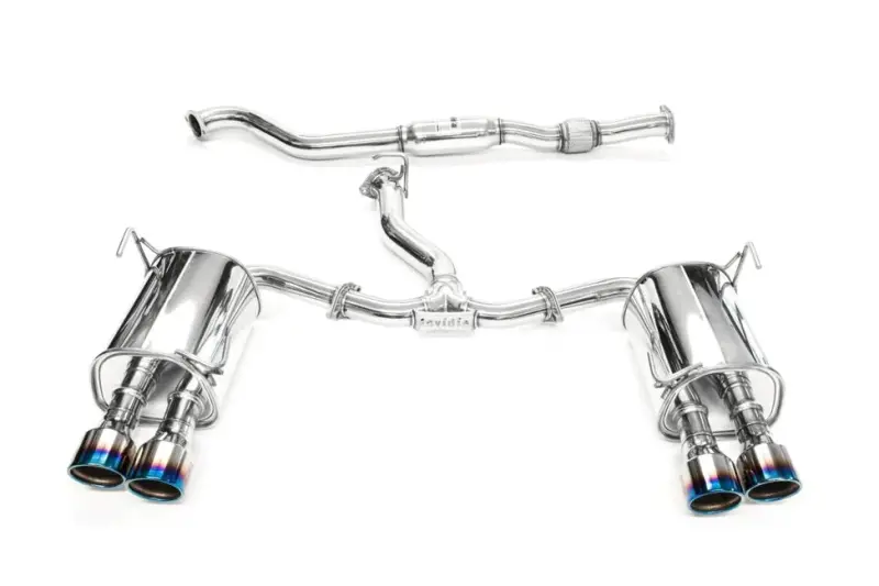 Invidia Q300 Rolled Titanium Tip Cat-Back Exhaust - Fits 2022-2026 Subaru Wrx 1