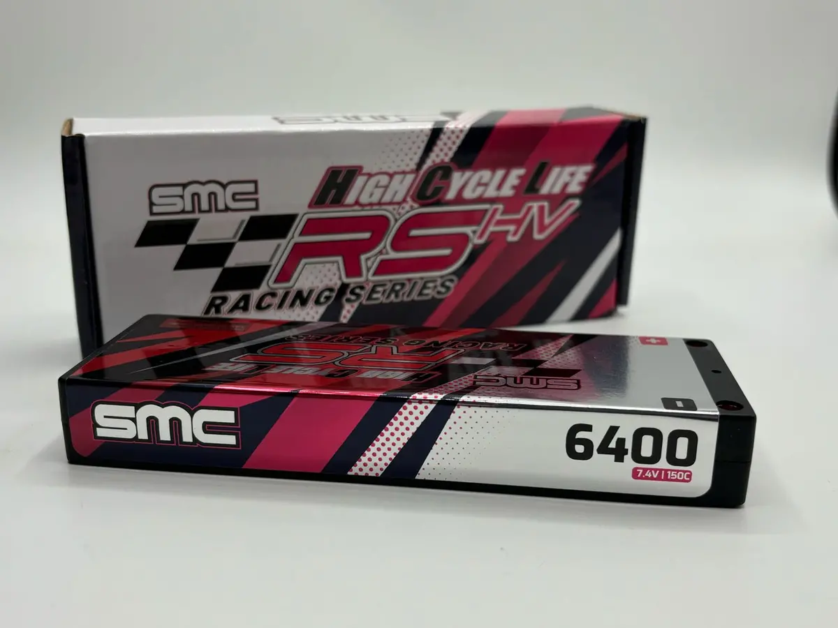 Smc Hcl-Rs 7.4V-6400Mah 150C Lcg 5Mm Inboard Hardcase 2S Lipo Battery 1