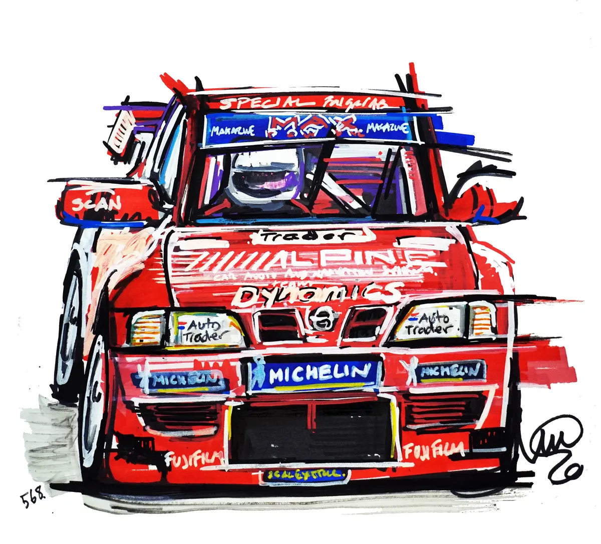 #Continuouscar No.568 | Btcc Nissan Primera (Matt Neal) 1