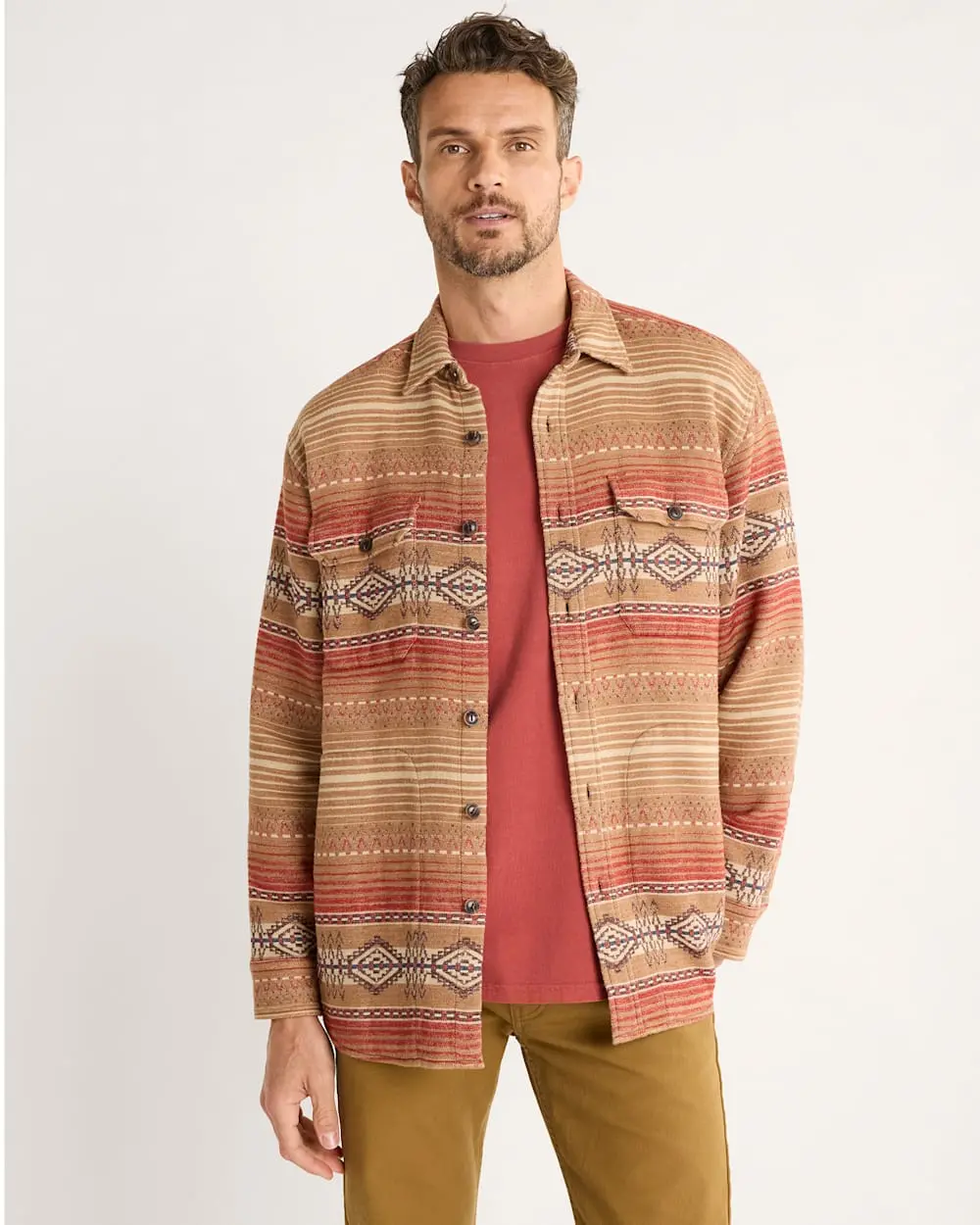Pendleton Men's Doublesoft Driftwood Shirt 1