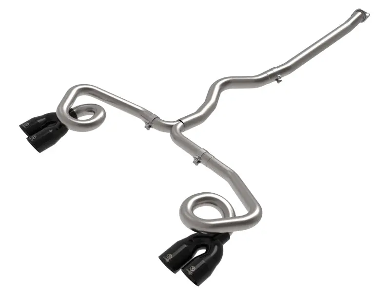 Afe Power Takeda 3In To 2-1/2In 304 Ss Cat-Back Exhaust W/ Black Tips - Fits 22-25 Subaru Wrx 1