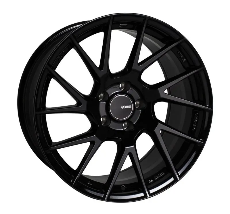 Enkei Tm7 18X8.5 5X100 45Mm Offset 72.60 Bore - Black Wheel 1