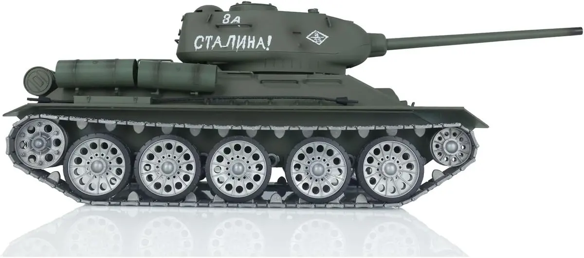 Heng Long V7 1:16 Soviet Union T-34/85 Rc Medium Tank - Full Pro Version 3909-Full Pro 1