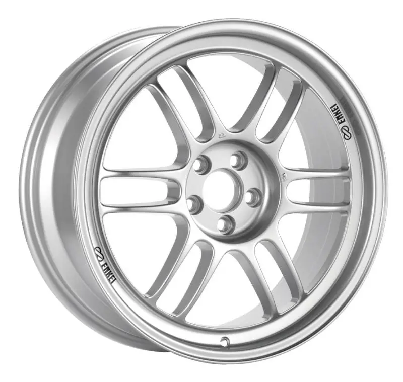 Enkei Rpf1 18X7.5 5X114.3 48Mm Offset 73Mm Bore Silver Wheel 07-11 Ms3/06-10 Civic Si 1