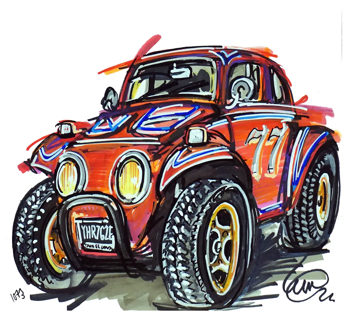 #Continuouscar No.1073 | Vw Beetle Type 2 Detectives 1