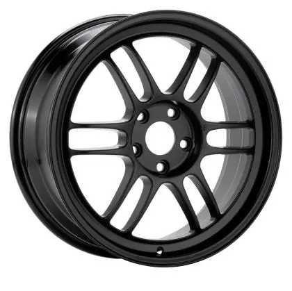 Enkei Rpf1 16X7 4X100 43Mm Offset 73Mm Bore Black Wheel Miata 4-Lug / 02-06 Mini / Honda & Acura 4 1