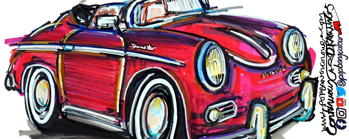 Porsche Speedster Classic | #Continuouscar |  Mug 1