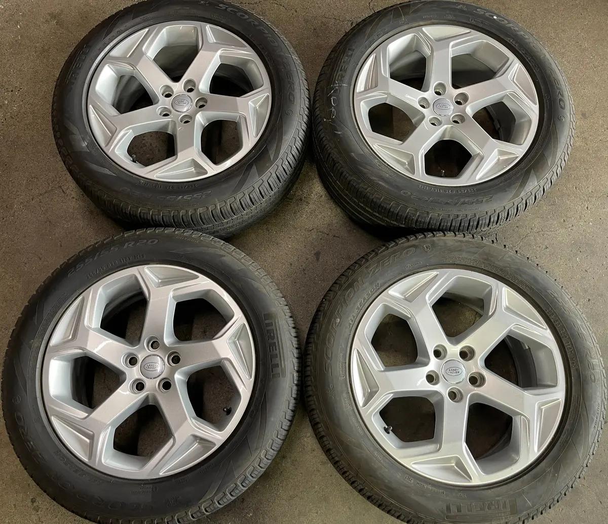 2022 Range Rover Sport Factory 20 Wheels Tires Rims 72310 Oem Jk621007aa 1