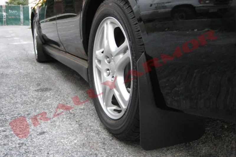 Rally Armor - Subaru 02-07 Wrx/Sti/Rs/2.5I - (Basic Black Mud Flap W/ Black Logo) 2