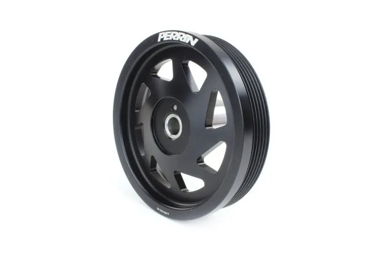 Perrin Lightweight Crank Pulley Black - Fits 19-21 Subaru Wrx / 16-18 Forester / 15-19 Legacy 2
