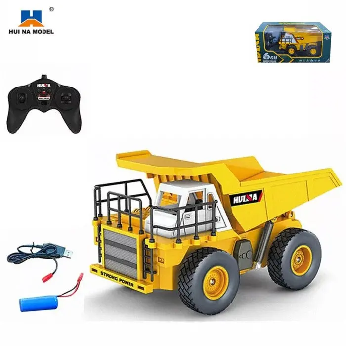 Huina 1/24 6Ch Remote Control Dump Truck Rtr 1