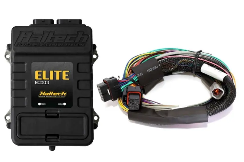 Haltech Elite 2500 + Basic Universal Wire-In Harness Kit Length: 2.5M (8') 1