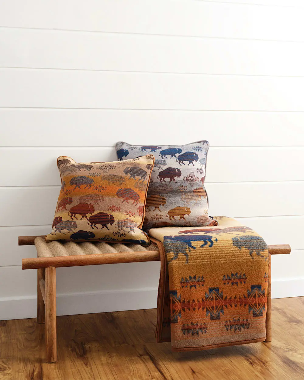 Pendleton Prairie Rush Hour Pillow In Rustic 1