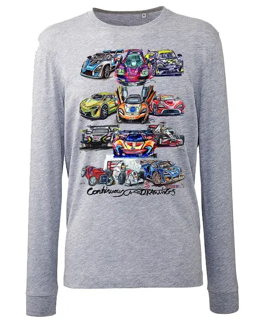 McLaren F1 & Supercar Inspired Long-Sleeve Shirt – Continuouscar Collection
