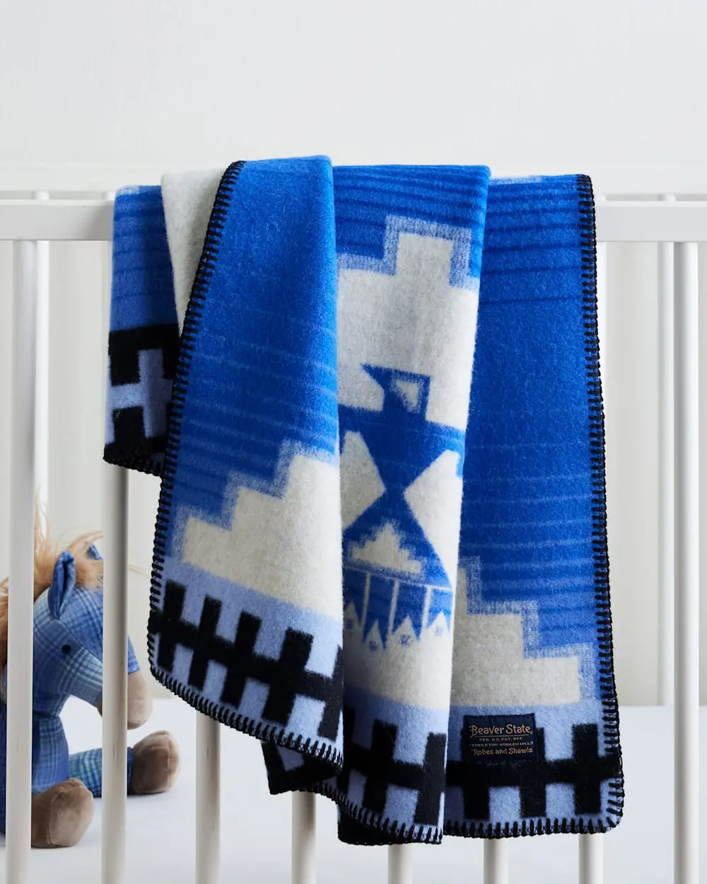 Pendleton Morning Storm Crib Blanket 1