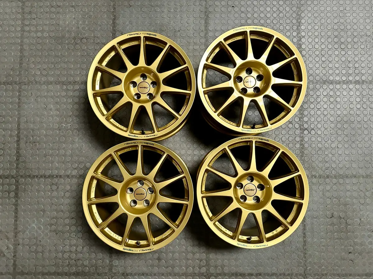 Demo Set - Speedline Turini Type 2120, 18X9, 5X100, Et38 Exclusive Mann Engineering Spec 1