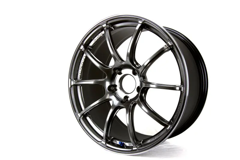 Advan Rzii 18X10.0 +35 5-114.3 Racing Hyper Black Wheel 1