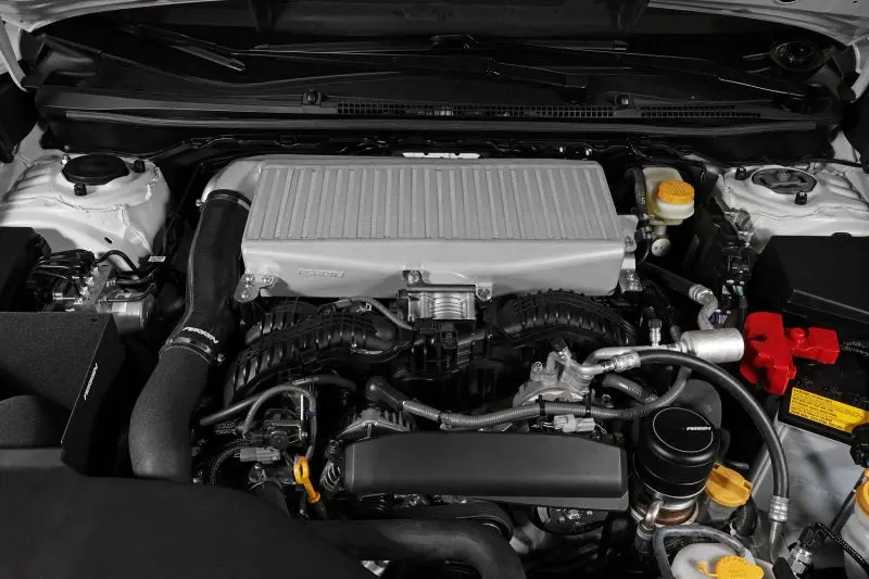 Perrin Top Mount Intercooler Silver - Fits 22-25 Subaru Wrx / 19-25 Ascent / 20-25 Outback & Legacy Turbo 1